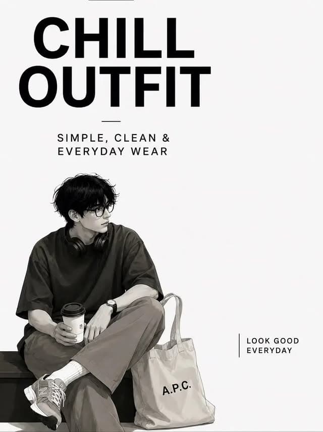 Chill Outfit Ideas for Men: Simple Everyday Looks That Still Feel Put Together