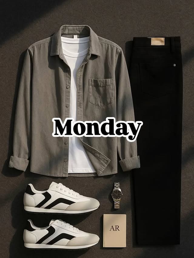 7-Day Outfit Plan Every Man Should Try: Office, Smart Casual, and Weekend Looks