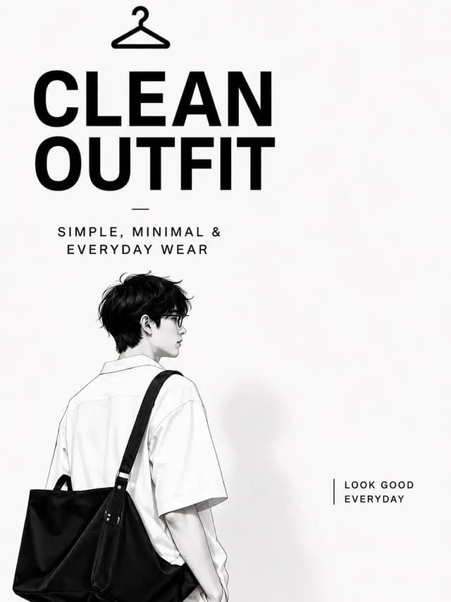 Clean Minimal Outfits for Men: How to Look Expensive Without Loud Clothes