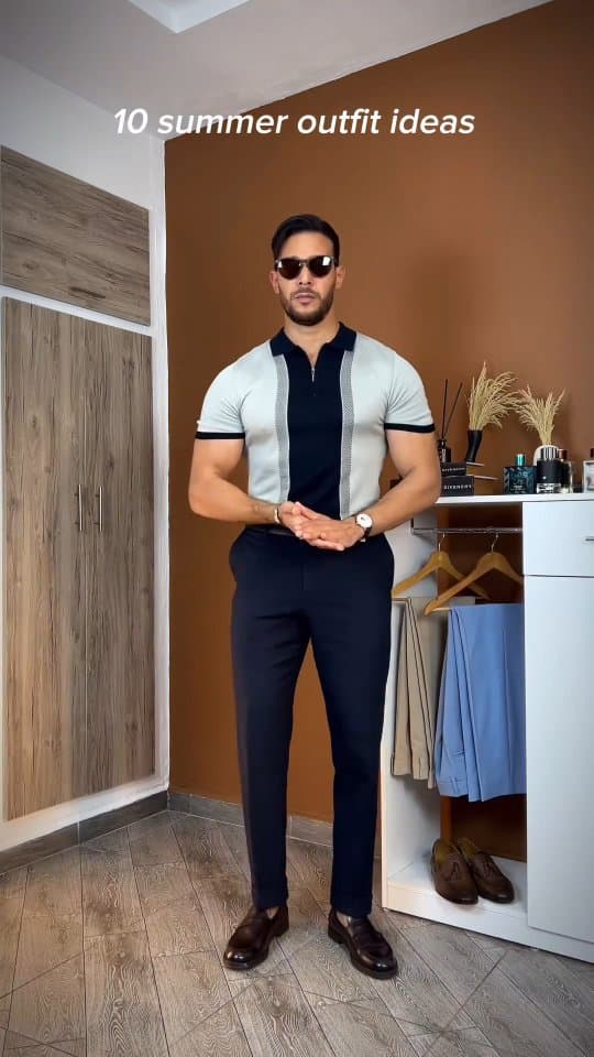 Summer Polo Shirt Outfit for Men: A Clean Warm-Weather Formula