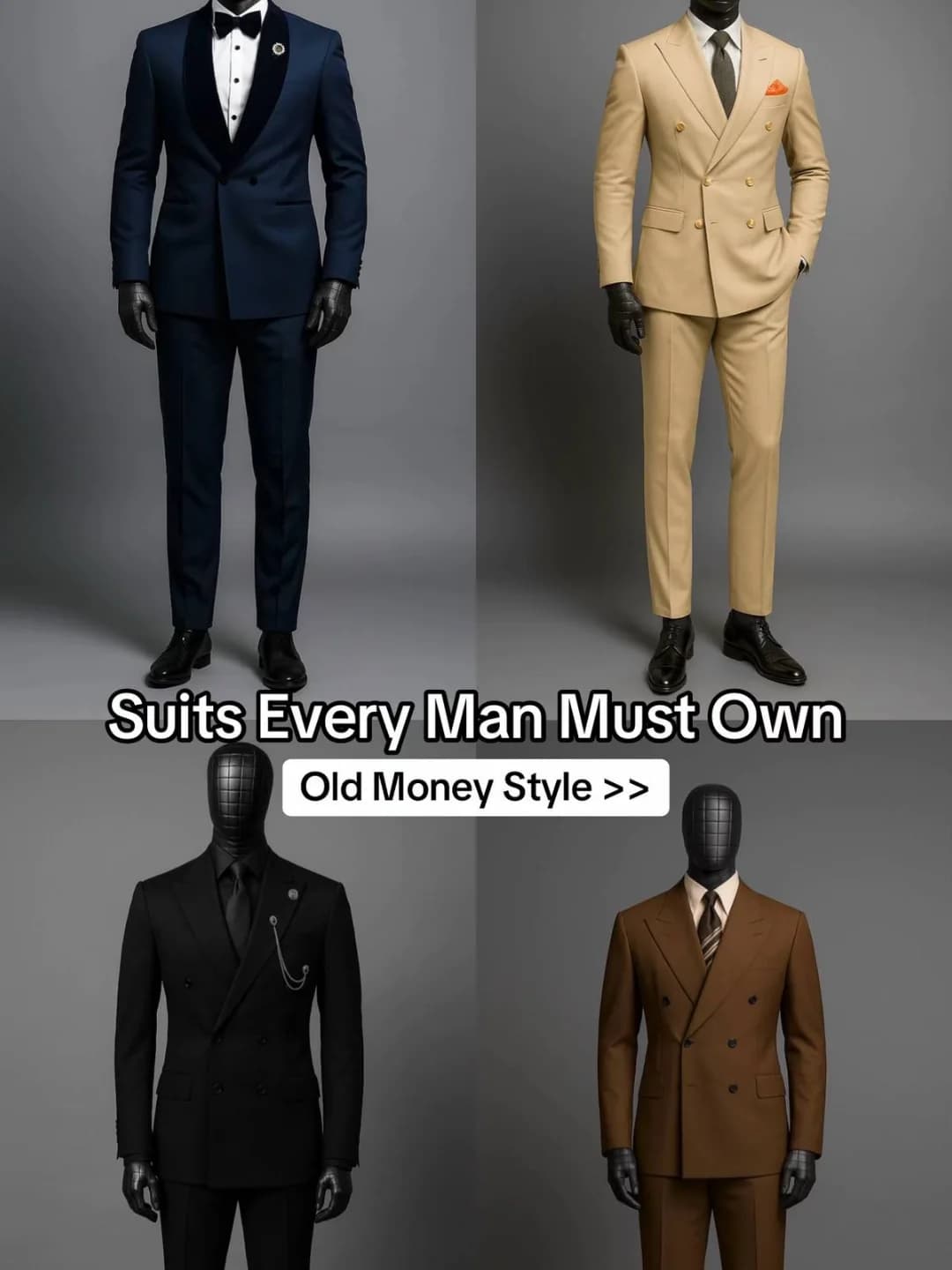 Suits Every Man Must Own: Old Money Suit Colours That Actually Work