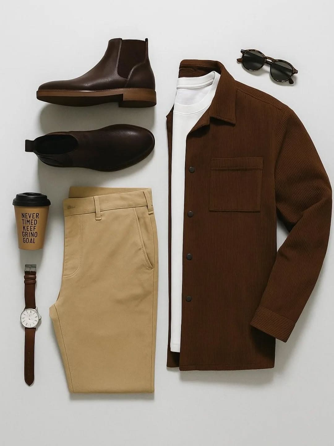 Shirt Overlayer Style With Chinos for Men: The Smart Casual Layering Formula