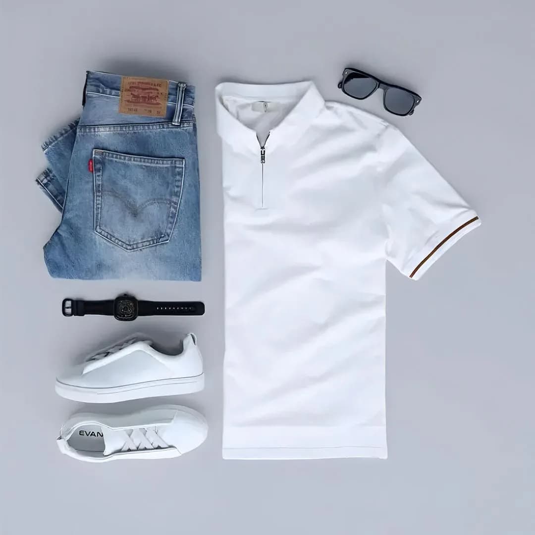 Jeans, Cargo Trousers and T-Shirt Outfits for Men: Simple Casual Combos That Work