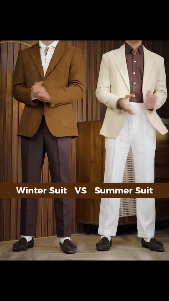 Winter Suit vs Summer Suit for Men: Fabric, Colour and Styling Rules