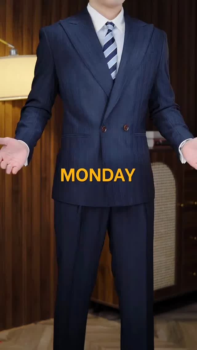 5 Days of Formal Looks for Men: A Week of Sharp Office Outfits