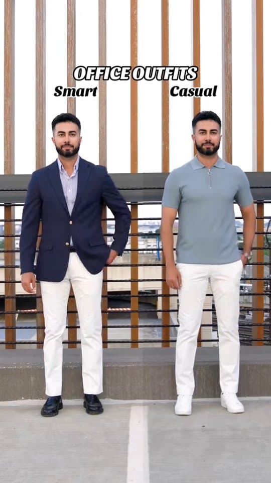 Smart vs Casual Office Outfits for Men: How to Dress Right for the Workplace