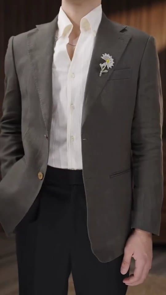 White Shirt, Grey Blazer and Black Trousers: A Timeless Men’s Outfit Formula