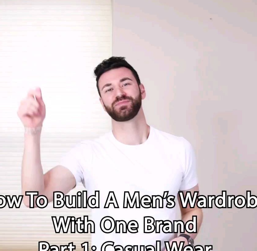 Upper-body view of a plain white crew-neck T-shirt in a casual wardrobe lesson